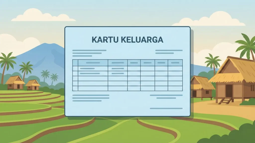 Gambar kartu keluarga